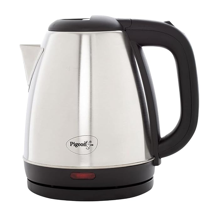 Pigeon Amaze Plus Electric Kettle 1.5 L, 1300 Watt, Stainless Steel Body with Auto Shut-off Feature Used for Boiling Water - (Silver) - Image 3